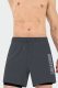 Grey Sportswear Letters Pocket Board Shorts