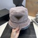 Pink Casual Daily Letters Patchwork Hat