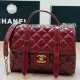 Burgundy Daily Letters Chains Bags