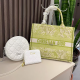 Green Daily Letters Patchwork Bags