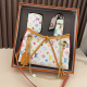 White Daily Letters Chains Bags