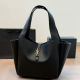 Black Daily Letters Metal Accessories Trim Bags