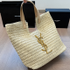 Apricot Casual Daily Letters Weave Bags