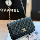 Black Daily Letters Chains Bags