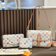 White Daily Letters Chains Bags