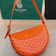 Orange Daily Letters Zipper Bags