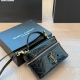 Black Daily Letters Zipper Bags
