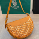Yellow Orange Daily Letters Zipper Bags