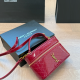 Red Daily Letters Zipper Bags
