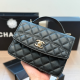 Black Daily Letters Chains Bags