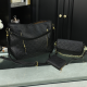 Black Daily Letters Chains Bags
