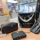 Black Daily Letters Zipper Bags