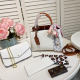 White Daily Letters Chains Bags