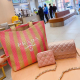 Pink Daily Letters Chains Bags