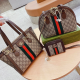 Brown Daily Letters Bags