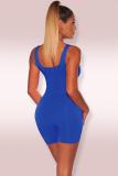 White Fashion Sexy Solid Sleeveless Slip 