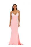 Colorful blue adult Fashion Sexy Spaghetti Strap Sleeveless Slip Mermaid Floor-Length Patchwork backless