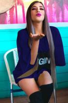 Royal blue Casual Fashion Cap Sleeve 3/4 Length Sleeves Asymmetrical Collar O neck Straight Mini holl