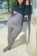 Black Casual Solid Patchwork O Neck Long Sleeve Two Pieces