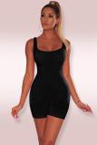 White Fashion Sexy Solid Sleeveless Slip 