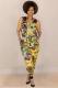 Camouflage Fashion Casual Camouflage zipper bandage Sleeveless Turndown Collar Jumpsuits