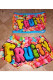 colour Sexy Plaid Letter Print Character Straight Two Pieces