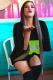 Black Casual Fashion Cap Sleeve 3/4 Length Sleeves Asymmetrical Collar O neck Straight Mini holl