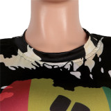 As Show Fashion Long Sleeves O neck Knee-Length 