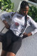 Grey O Neck Long Sleeve Hole Long Sleeve Tops