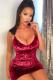 Wine Red Fashion adult Sexy Spaghetti Strap Sleeveless V Neck Step Skirt Mini hollow out Solid Patc