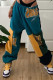 multicolor Fashion Casual Print Basic Regular Trousers