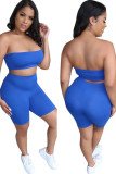 Pink Fashion Casual Solid Two Piece Suits pencil Sleeveless Two Pieces