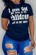 Tibetan Blue Casual Print Patchwork O Neck T-Shirts
