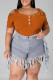 Light Blue Fashion Casual Solid Tassel Plus Size Jeans