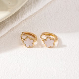 Pink Daily Flowers Earrings