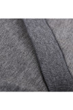 Light Gray Sexy Solid bandage Patchwork Long Sleeve V Neck Jumpsuits