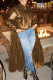 Brown Fashion Adult Faux Leather Solid Patchwork Turndown Collar Outerwear