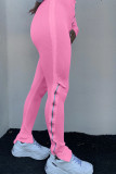 Black White Black Green Pink Apricot Orange purple Zipper Fly High Solid Zippered Boot Cut Pants Bottoms
