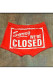 Red Elastic Fly Low Print Straight shorts Bottoms