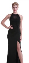 As Show Casual Sleeveless Straight Long Print Dresses