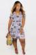 White Fashion Casual Cap Sleeve Short Sleeves O neck Straight Mini Letter asymmetrical Character