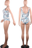 Leopard Print Sexy Print Patchwork Swimwears