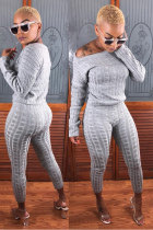Grey pencil Long Sleeve