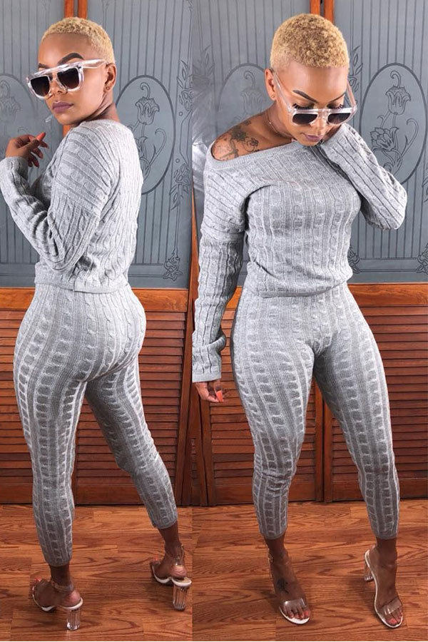 Grey pencil Long Sleeve