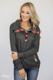 As Show Long Sleeve Patchwork Long Sleeve Tops