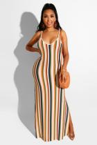 Multi-color Fashion Sexy Spaghetti Strap Sleeveless Slip Asymmetrical Floor-Length bandage asymmetrica