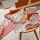White Daily Letters Zipper Bags