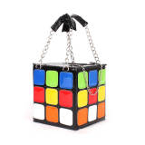 Multicolor Fashion Casual Patchwork Crossbody Bag