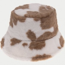 Brown Fashion Casual Print Hat