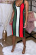 Red Fashion Sexy Red Blue Pink Yellow Wine Red Navy Blue Tank Sleeveless V Neck Hip skirt Knee-Length Striped Dresses